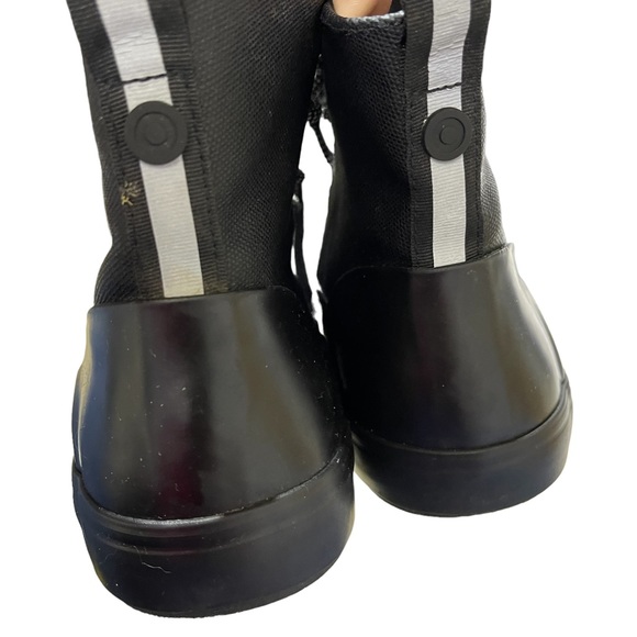 Hunter for Target Adult Unisex Lace Up Ankle Rain Boots Mens 7.5 Women 9.5 BLK - Picture 12 of 16